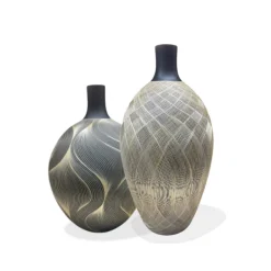 Adobe Split Straw Vase