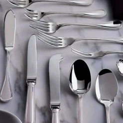 Albi Christofle Silver-Plated Flatware 5 Piece Setting