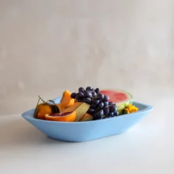 Aves Platter Lake Blue