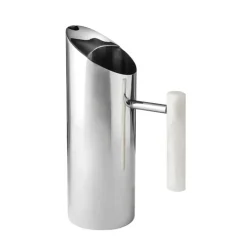Azure White Handle Pitcher