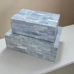 Blue Cuboid Box