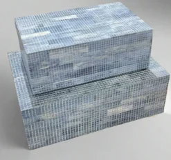 Blue Cuboid Box