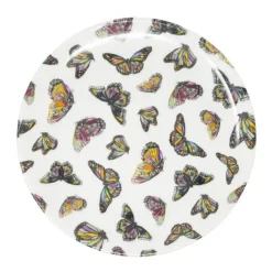 Butterflies Melamine Dinnerware Set of 4