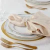Camilla Gold Band Glass