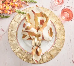 Capiz Shell Placemat Champagne Set of 4