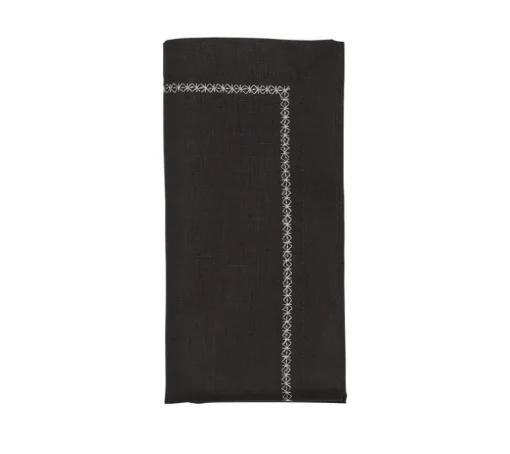Classic Napkin Black Set of 4