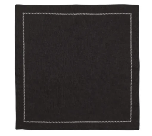 Classic Napkin Black Set of 4
