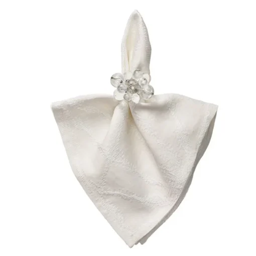 Cloud Napkin Ring Set of 4
