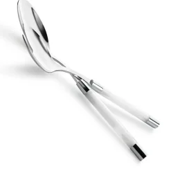 Conty Salad Serving Set White