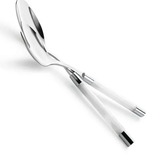 Conty Salad Serving Set White