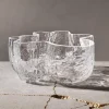 Crackle Clear Bowl