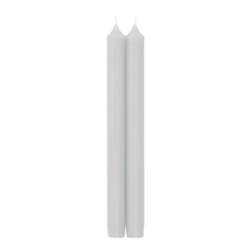 Crown Grey Taper Candle Set