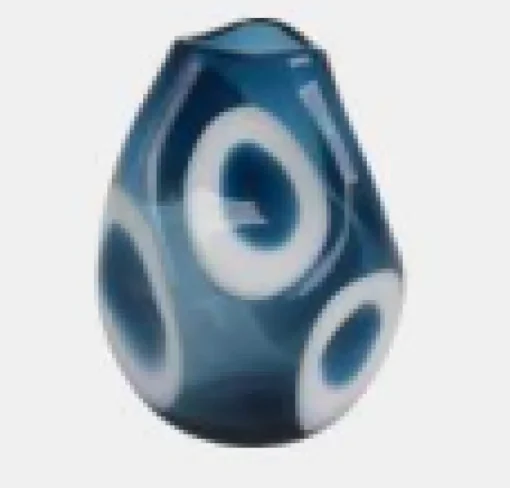 Curvy Dotted Vase