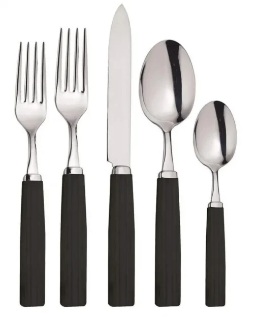 Dakar Wenge Flatware 5 Piece Setting