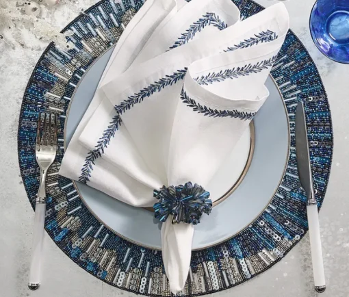 Dazzle Napkin Ring Set of 4