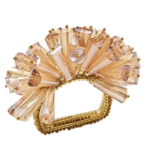 Dazzle Napkin Ring Set of 4