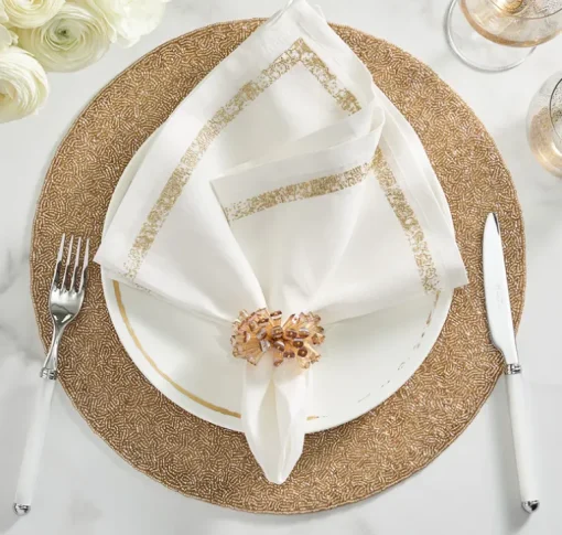 Dazzle Napkin Ring Set of 4