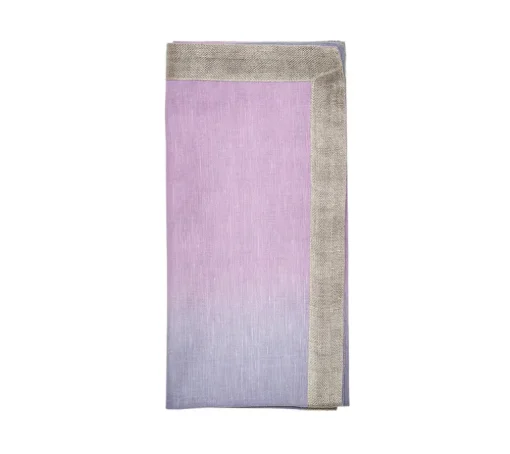 Dip Dye Napkin Set of 4 Lilac & Periwinkle