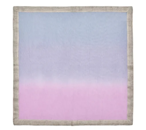 Dip Dye Napkin Set of 4 Lilac & Periwinkle
