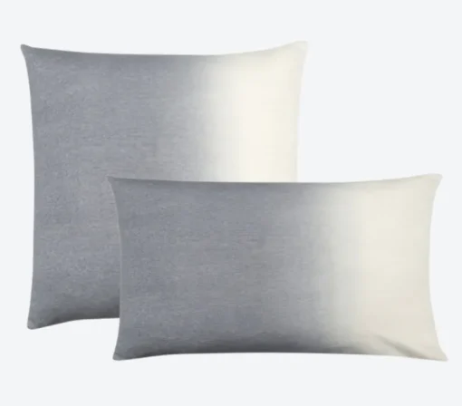 Dip Dye Pillow Light Grey