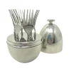 Domed Holder with Forks - Set of 6