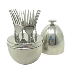 Domed Holder with Forks - Set of 6