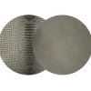 Double Sided Round Keys Gator Placemat Set of 4