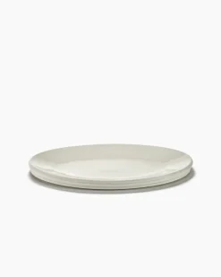 Dune Oval Platter Alabaster - 18