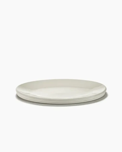 Dune Oval Platter Alabaster - 18"