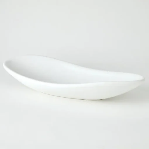 Flagstone Oblong Centerpiece - White