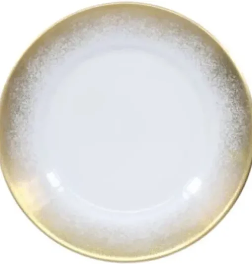 Golden Fire Dinner Plate
