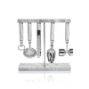 Grey Marble Bar Tool 5 Piece Set