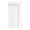 Herringbone Napkin Gold & Silver Set of 4