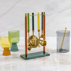 Jewel Tone Bar Tool Set