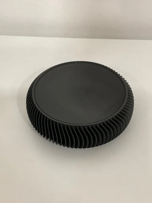La Redonda Round 3D Single Card Deck Holder - Black
