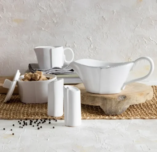 Lastra Dinnerware White