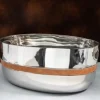 Leather Trim Party Bucket