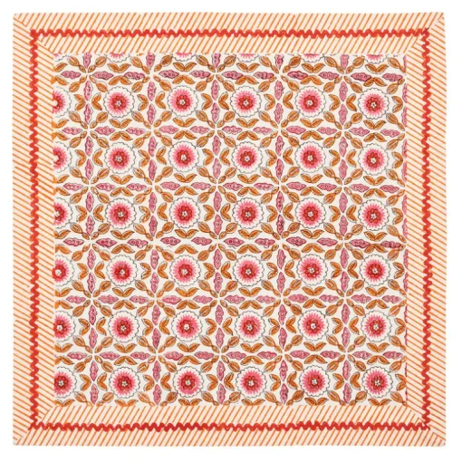 Majorelle Orange Pink Napkin Set of 4