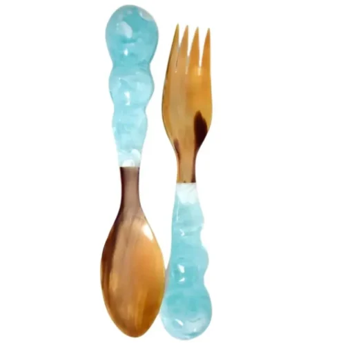 Mardi Gras Resin Server Set