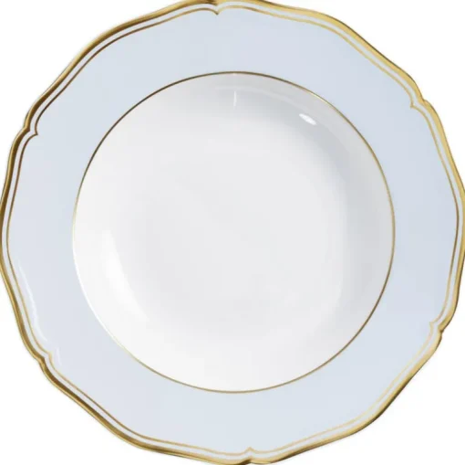 Mazurka Gold & Blue Grey Dinnerware