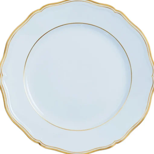 Mazurka Gold & Blue Grey Dinnerware