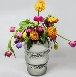 Mirror Rope Tourmaline Vase
