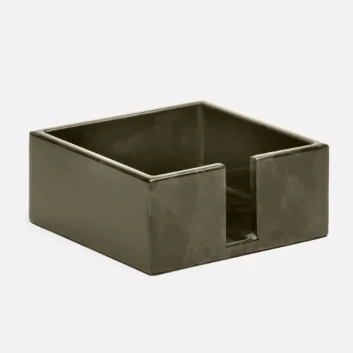 Nelson Vellum Grey Cocktail Napkin Holder