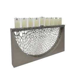 Organic Lace Menorah