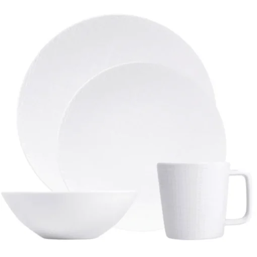 Organza White Dinnerware