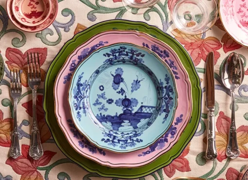 Oriente Italiano Dinner Plate Azalea