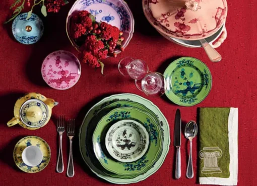 Oriente Italiano Dinnerware Malachite