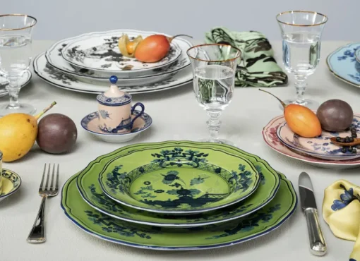Oriente Italiano Dinnerware Malachite