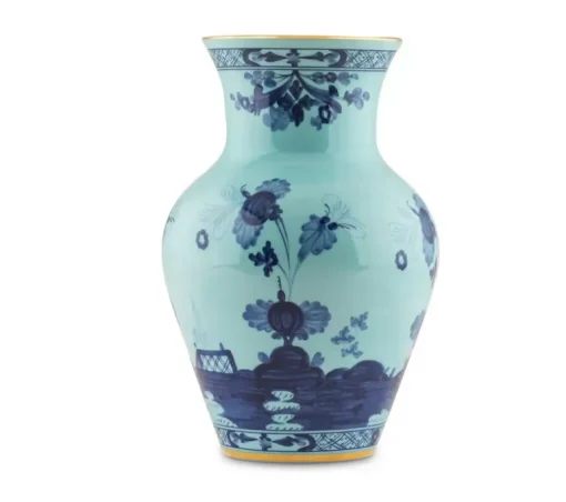 Oriente Italiano Ming Vase 9" -