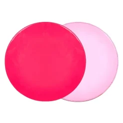 Patent Leather Reversible Placemat Set of 4 Pink